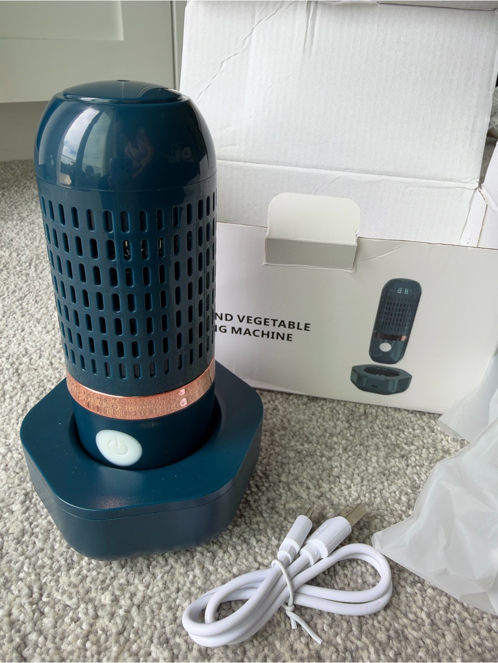 QH-15 Fruit & Vegetable Purifier Washing Machine New in Box